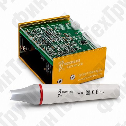 UDS-N3 LED - встраиваемый ультразвуковой скалер с фиброоптикой Woodpecker (типоразмер Ems)